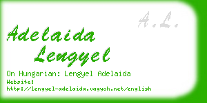adelaida lengyel business card
